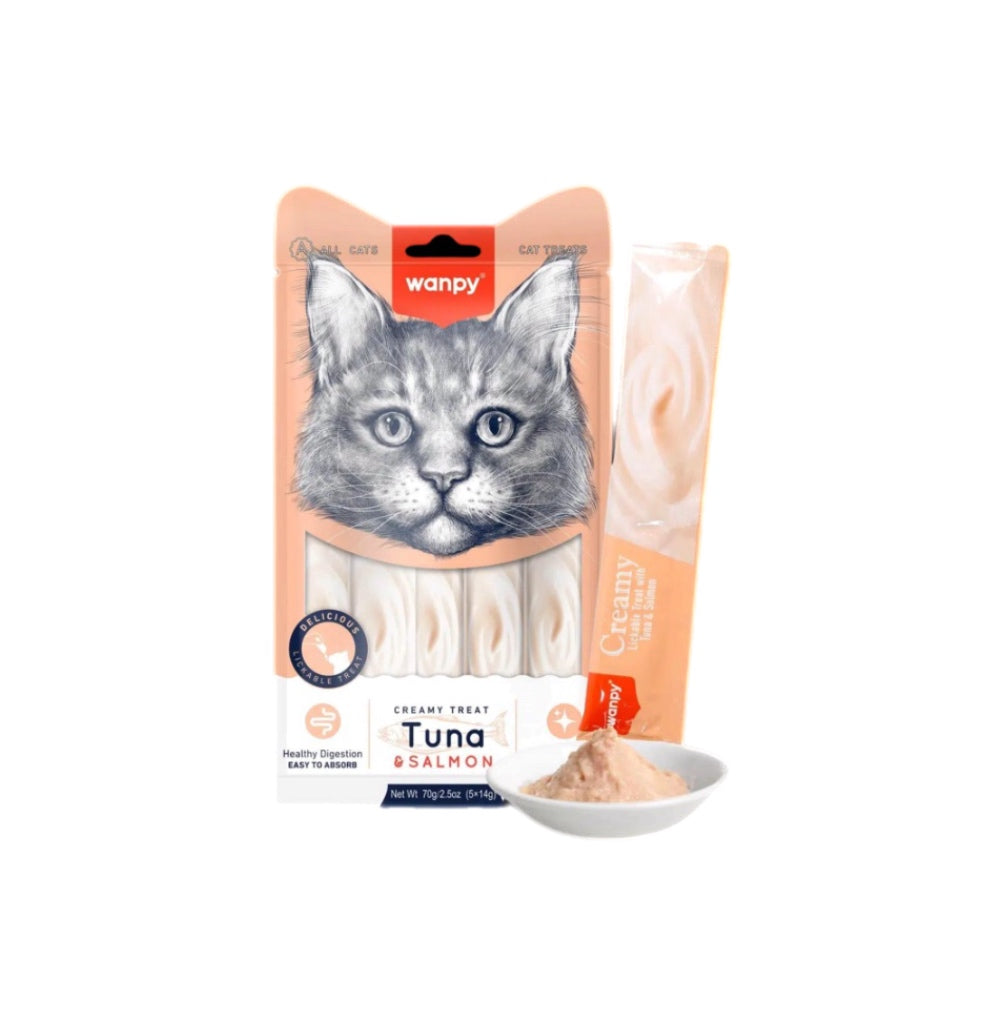 Creamy Lickable Tuna & Salmon Treats