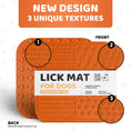 تحميل الصورة في عارض المعرض, Lick Mat For Dogs with Spreader & Brush
