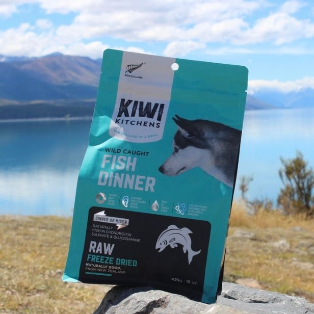 Wild Caught Fish Dinner Raw Freeze Dried Dog Food