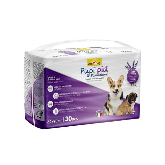 Pupi Piu Lavender Scent Training Pads for Dogs