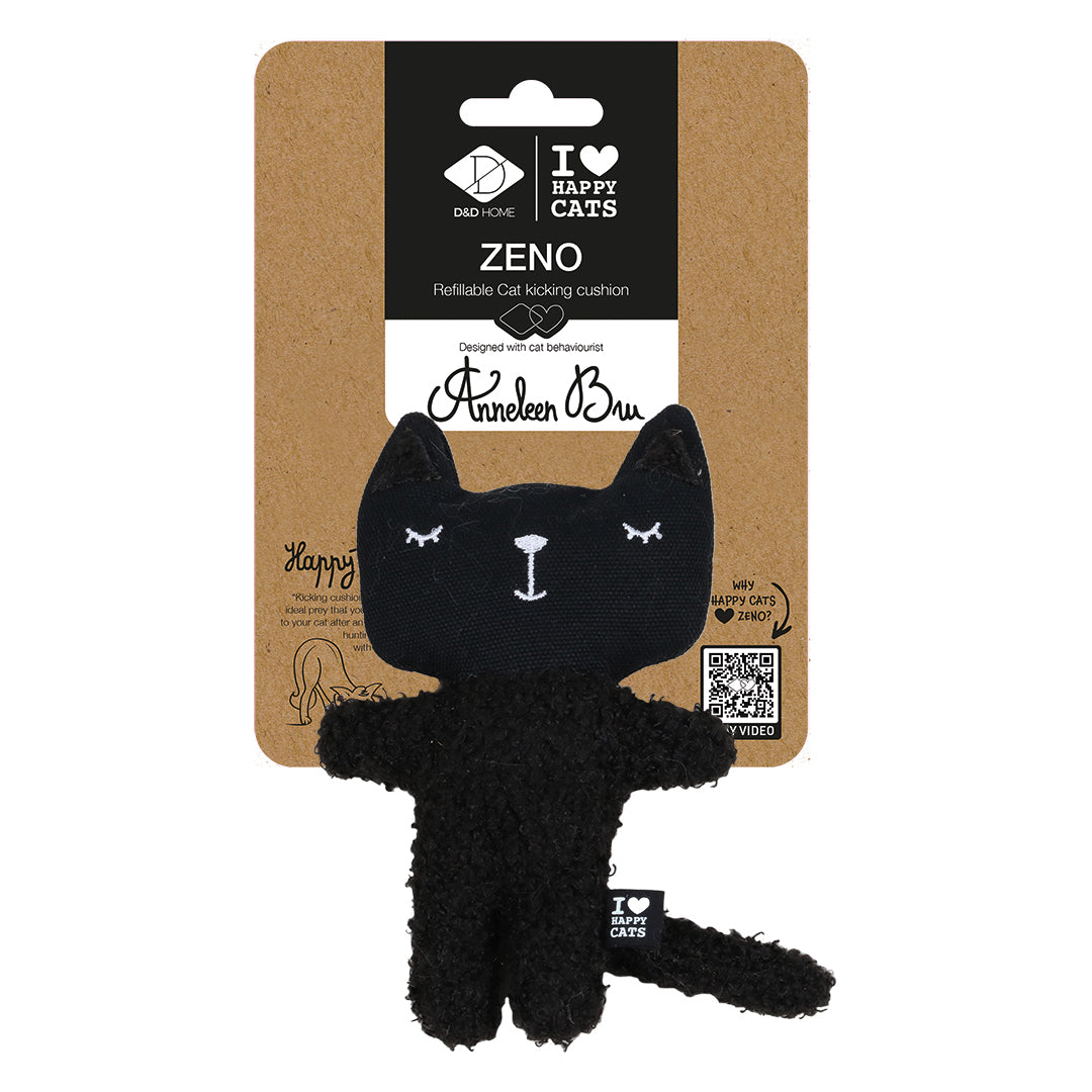 I Love Happy Cats Zeno Refillable Cat Kicking Cushion Cat Toy