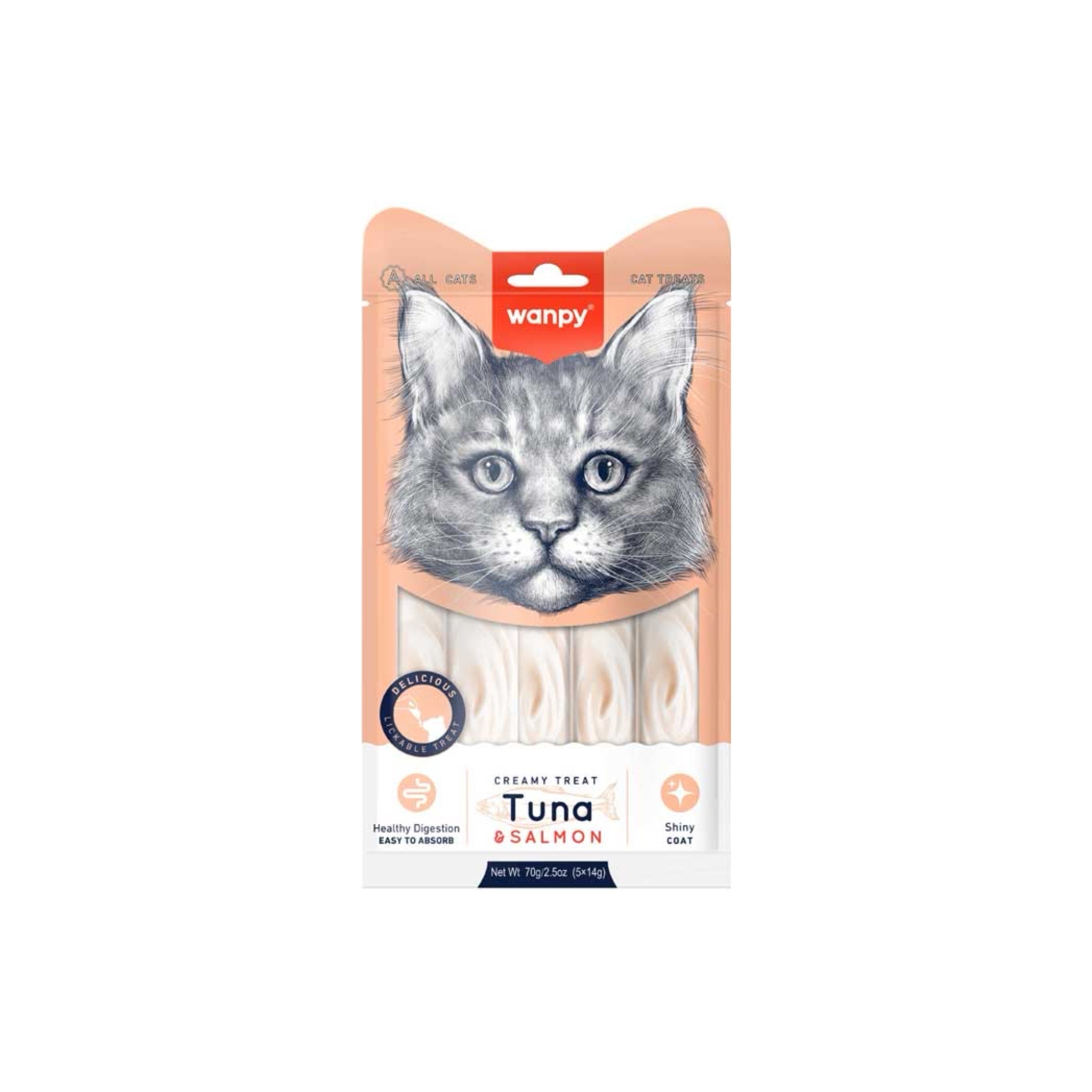 Creamy Lickable Tuna & Salmon Treats