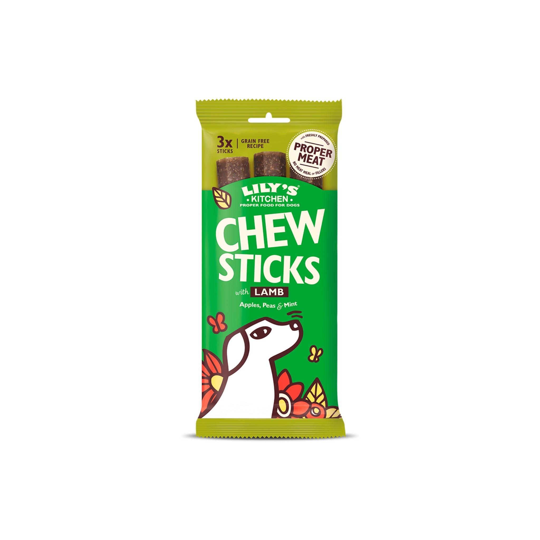 Chew Sticks with Lamb Dog Treats