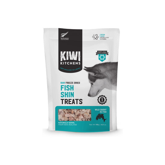 Kiwi Kitchens Freeze-Dried Dog Treat Fish Skin