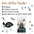 Load image into Gallery viewer, Bugalugs Deer Antler Powder for Dogs
