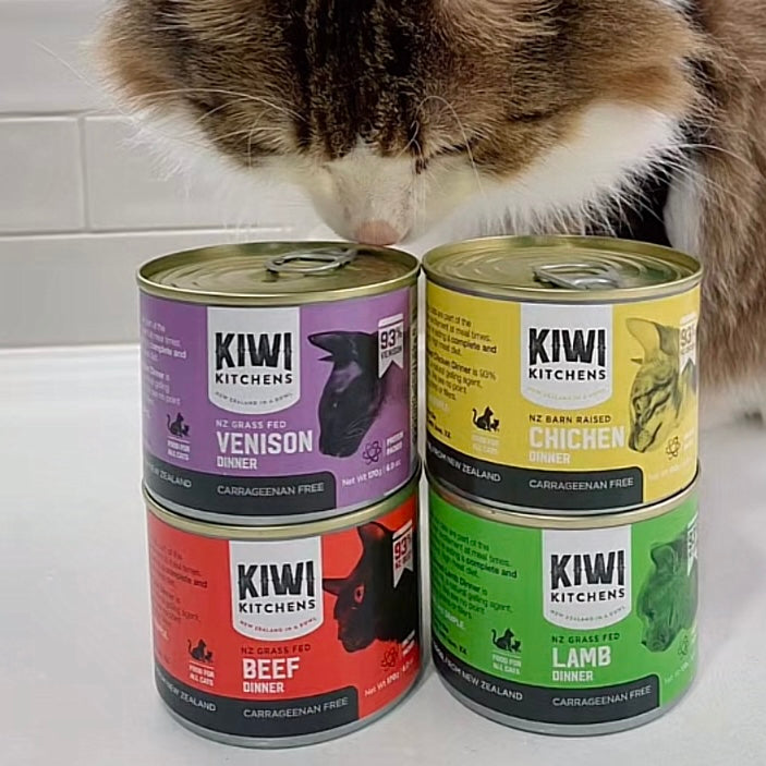 NZ Grass Fed Venison Dinner Canned Cat Food