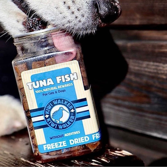 Freeze Dried Grain Free Snack Tuna Cubes Dog & Cat Treats