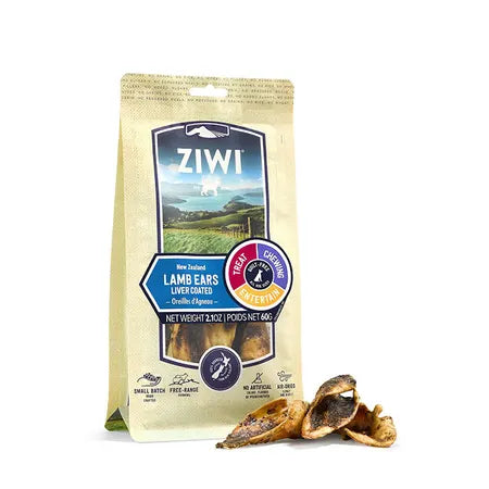 Ziwi Peak Lamb Ears-Liver Coated Treats