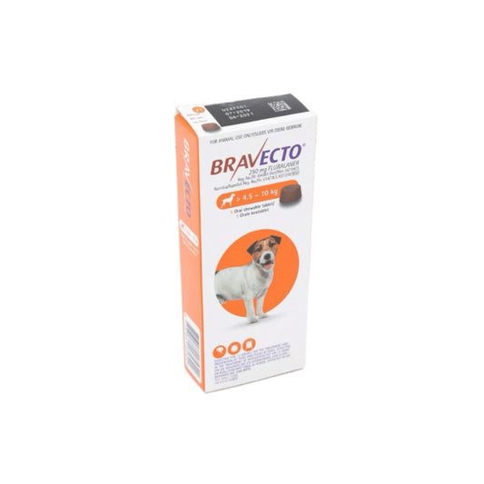 Bravecto For Small Dogs (4.5-10kg) Chew