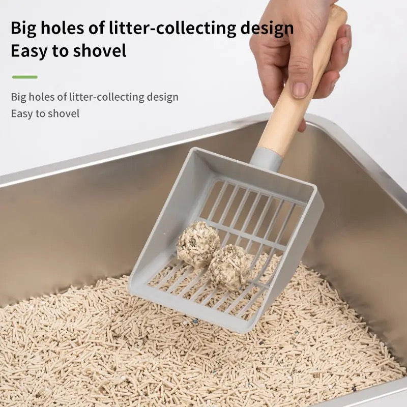 Semi Enclosed Stainless Steel XL Cat Litter Box