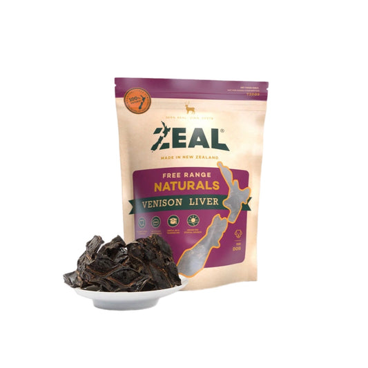 Zeal Venison Liver Treats for Dogs