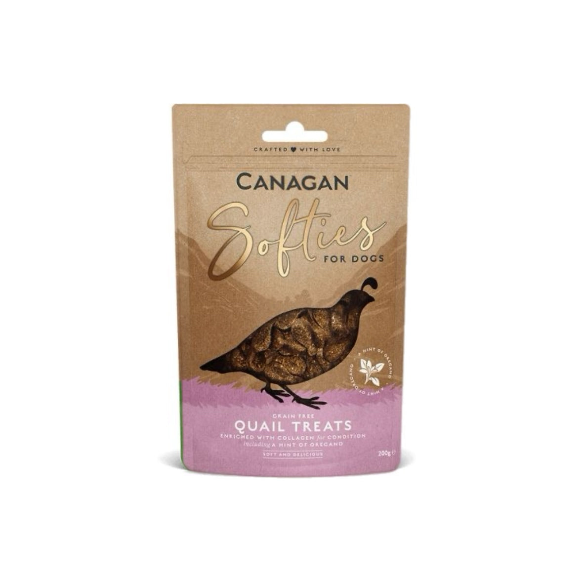 CANAGAN QUAIL SOFTIES TREATS FOR DOGS 