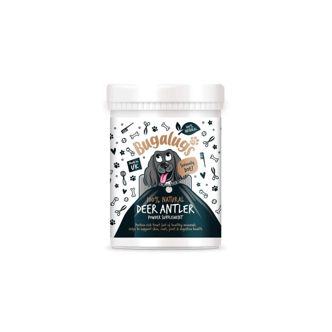 Bugalugs Deer Antler Powder for Dogs