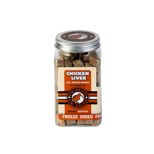 Freeze Dried Grain Free Snack Chicken Liver Cubes Dog & Cat