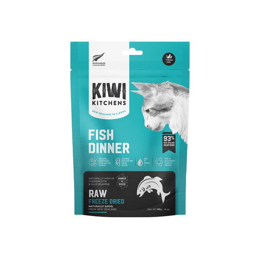 Fish Dinner Raw Freeze Dried Cat Food