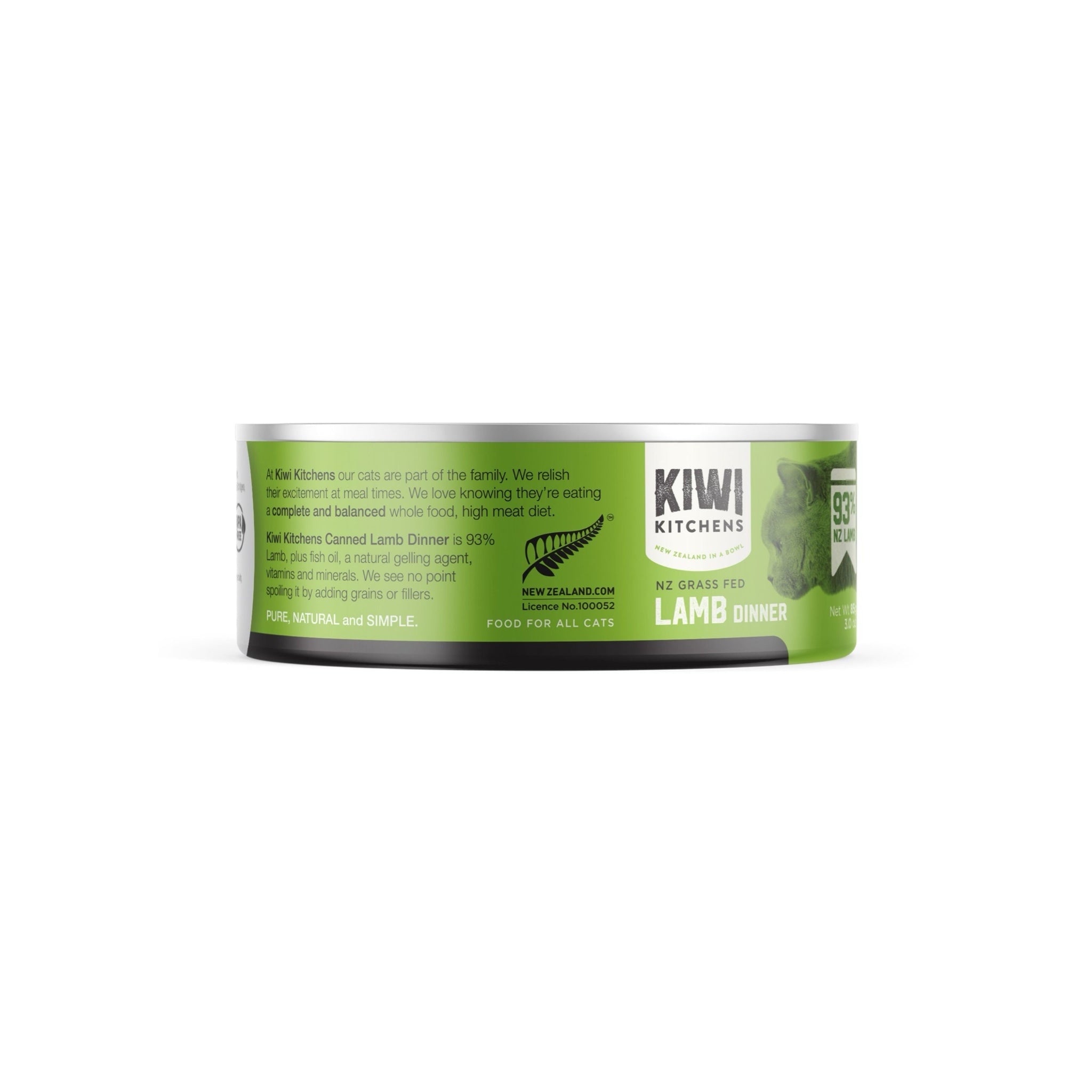 NZ Grass Fed Lamb Dinner Canned Cat Food