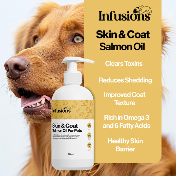 Skin & Coat Salmon Oil For Pets