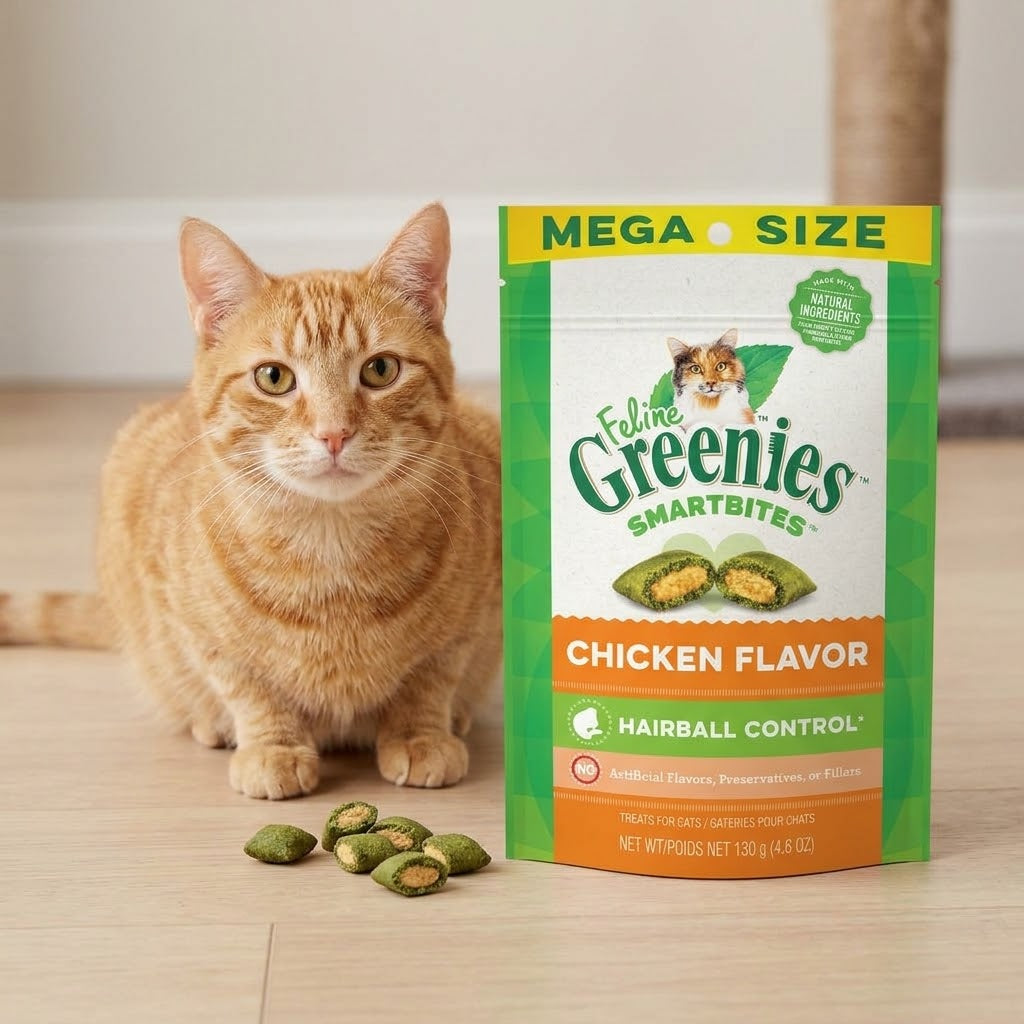 Smartbites Hairball Control Chicken Flavor