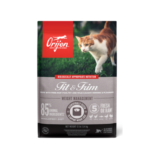 طعام جاف للقطط – نحافة ولياقة