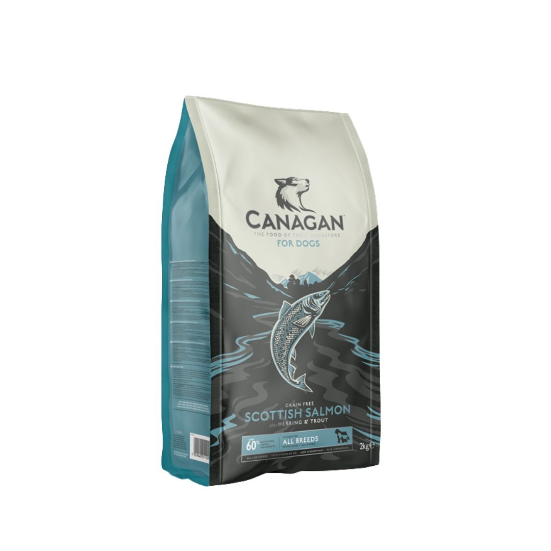 Scottish Salmon Dry Dog Food
For Puppies & Adults