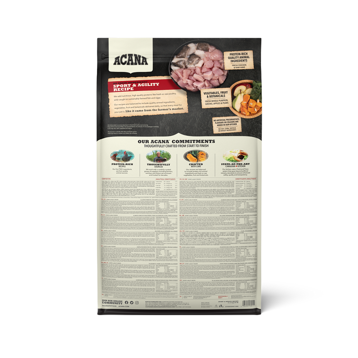 وصفة طعام جاف للكلاب المفرطة النشاط