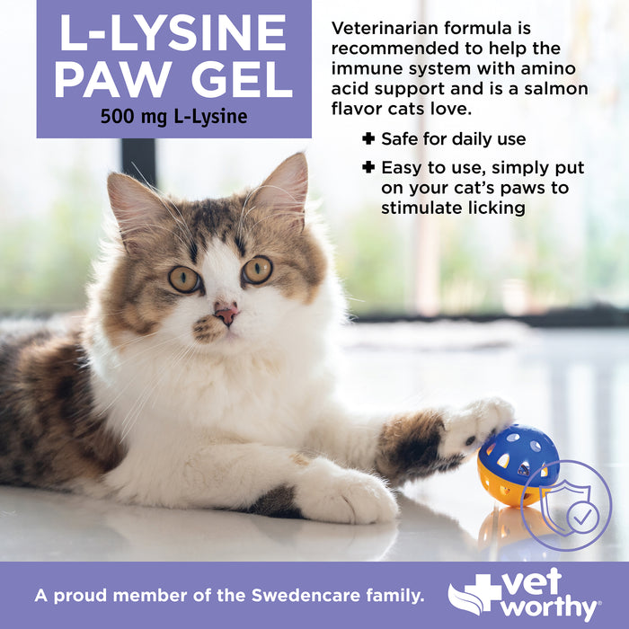 L-Lysine Paw Gel for Cats