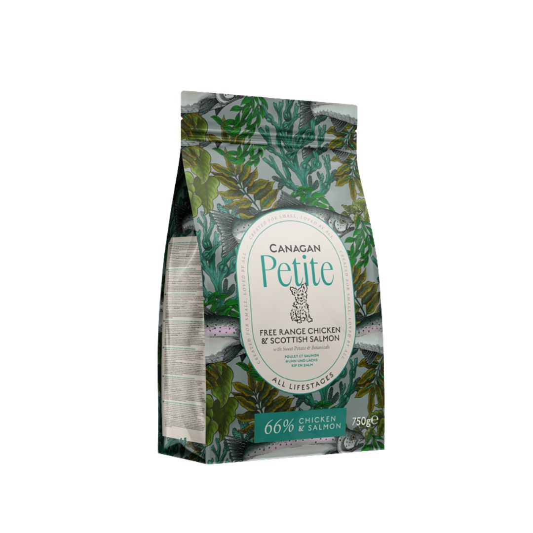 Petite Chicken & Salmon Dry Food For Small Dogs