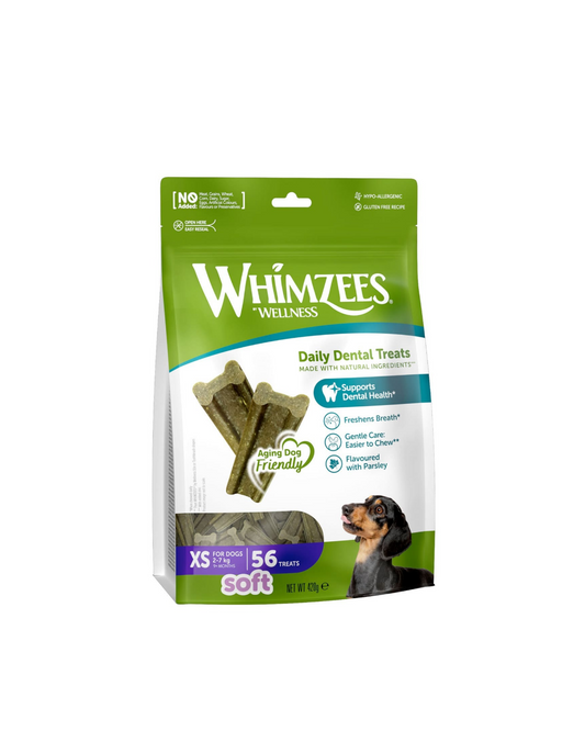 Soft Daily Dental Dog Treats Value Bag