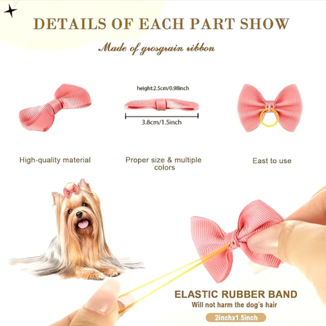 Cute Macaron-Colored Solid-Color Pet Hair