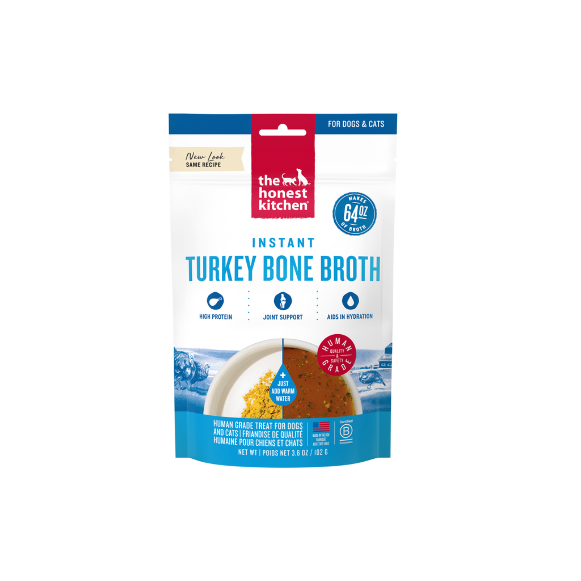 Instant Bone Broth - Turkey & Turmeric