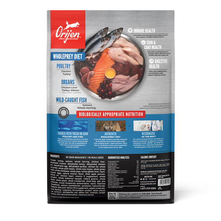 Original Adult Dry Dog Food with Chicken ,Turkey & Fish