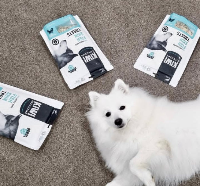 Kiwi Kitchens Freeze-Dried Dog Treat Fish Skin