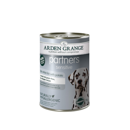 Fresh white fish & potato Wet Food For sensitive Dogs