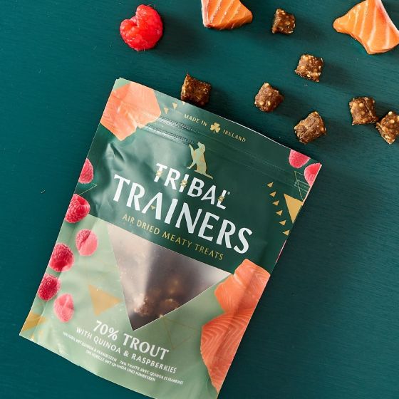 Tribal Trainers Trout Quinoa & Raspberry Treats For Dogs