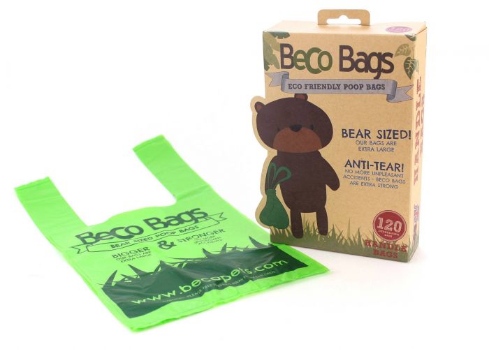 Large Poop Bags with Handles | 120pcs