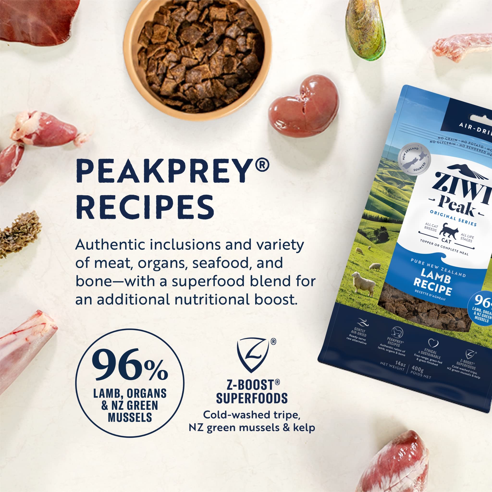 Ziwi Peak Air-Dried Lamb for Cats