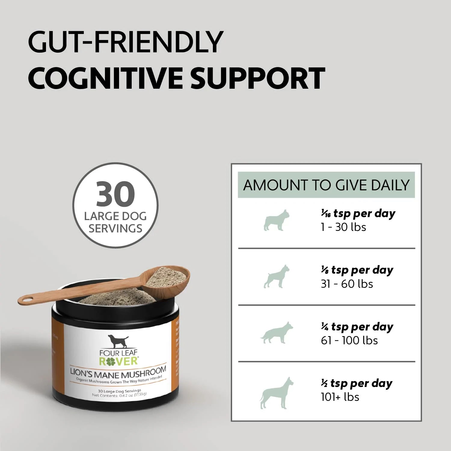 Lion's Mane - Organic Mushroom Extract For Dogs