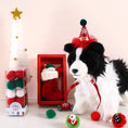 Load image into Gallery viewer, Pet Holiday Stocking,Collar & Catnip Candy Set

