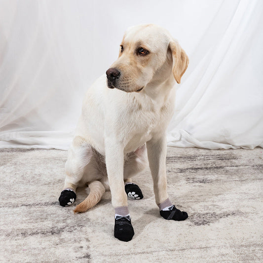 Non-slip Tuxedo Pet Socks