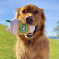 Load image into Gallery viewer, Star Pups Coffee Dog Toy Pup'kin Spice Latte
