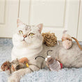 Load image into Gallery viewer, Sikske White Mouse Toy With Catnip
