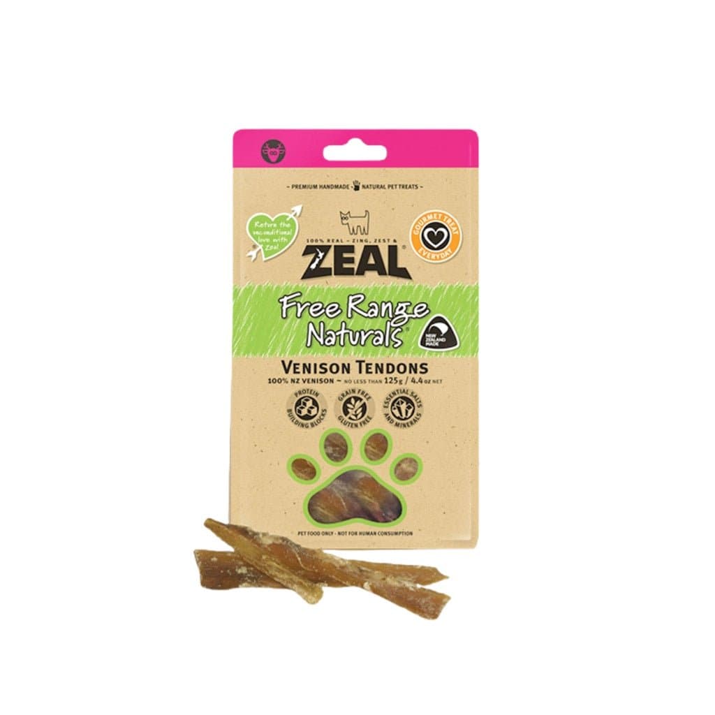 Zeal Venison Tendons Treats for Dogs