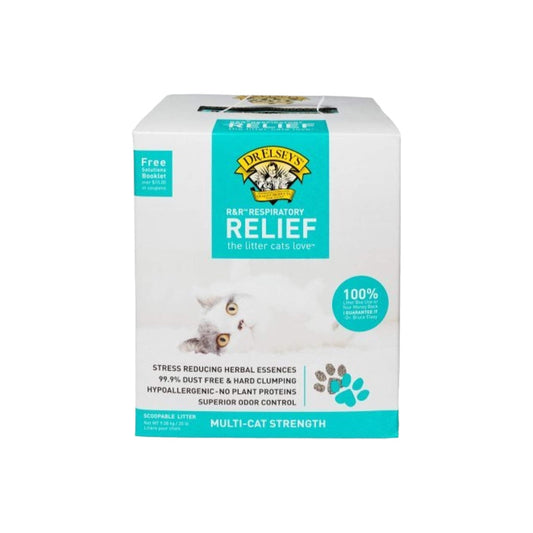 Precious Cat Respiratory Relief Unscented Clumping Clay Litter