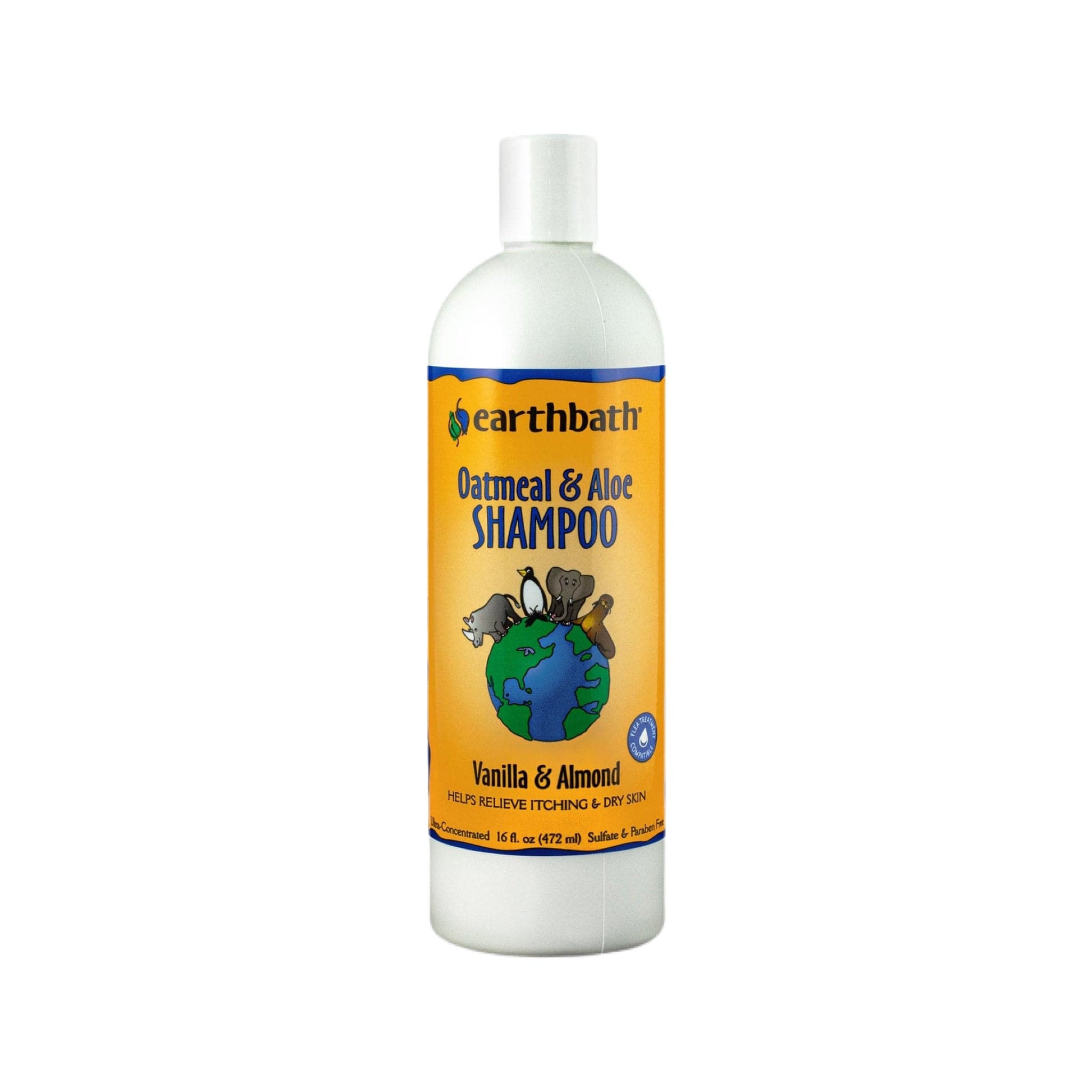 Earthbath Oatmeal & Aloe Shampoo - Vanilla & Almond