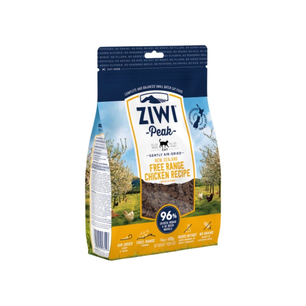 "ZIWIPEAK Air-Dried Free-Range Chicken Recipe, ethically sourced ingredients for cats and dogs"