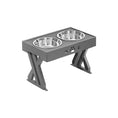 Load image into Gallery viewer, Adjustable Elevated Dog Bowl Table
