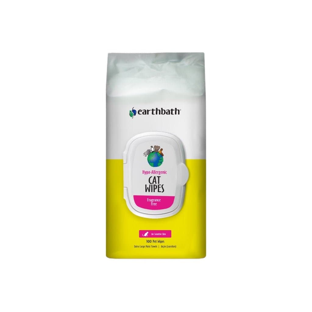 Earthbath Hypo-Allergenic Cat Grooming Wipes