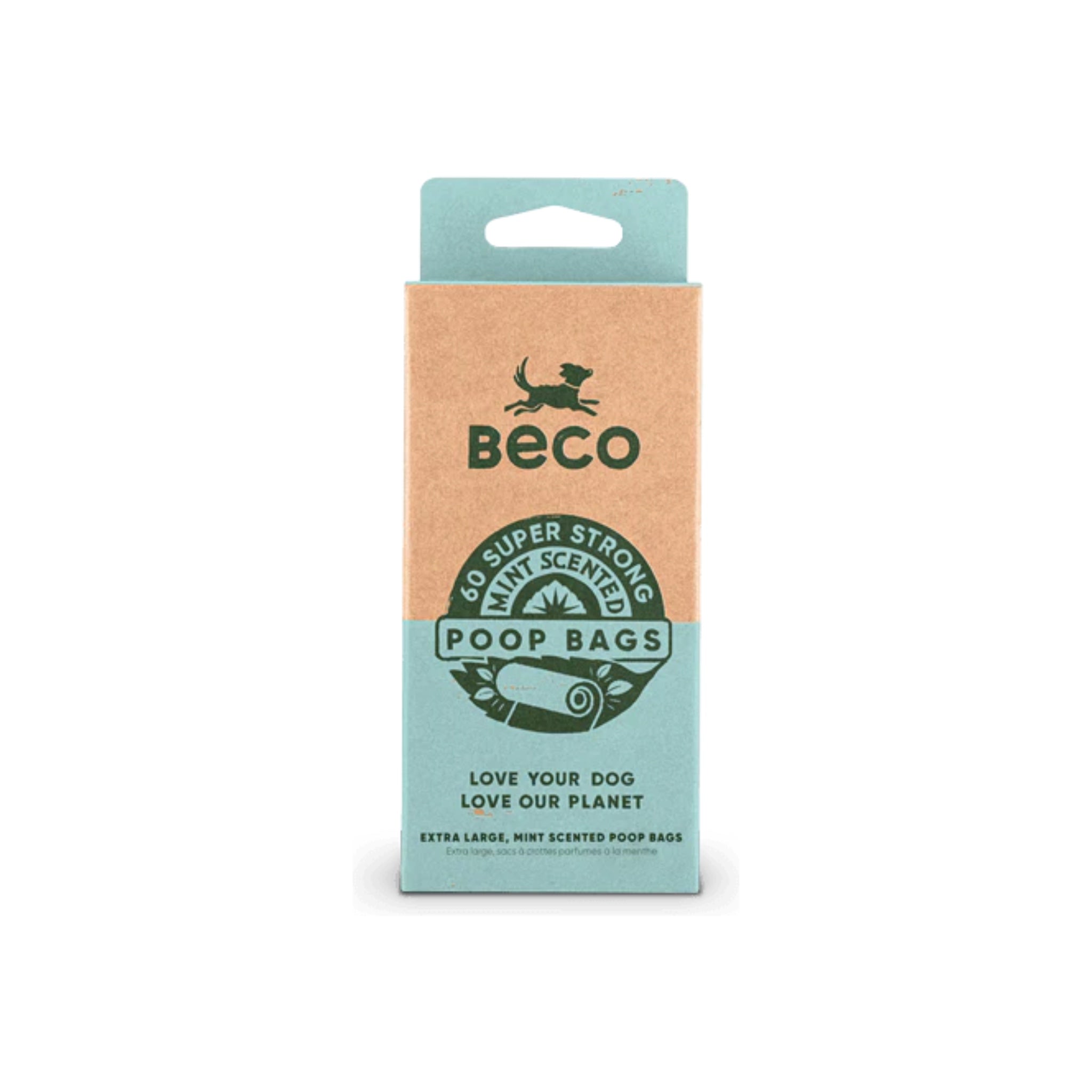 Large Poop Bags | Mint Scented | 60