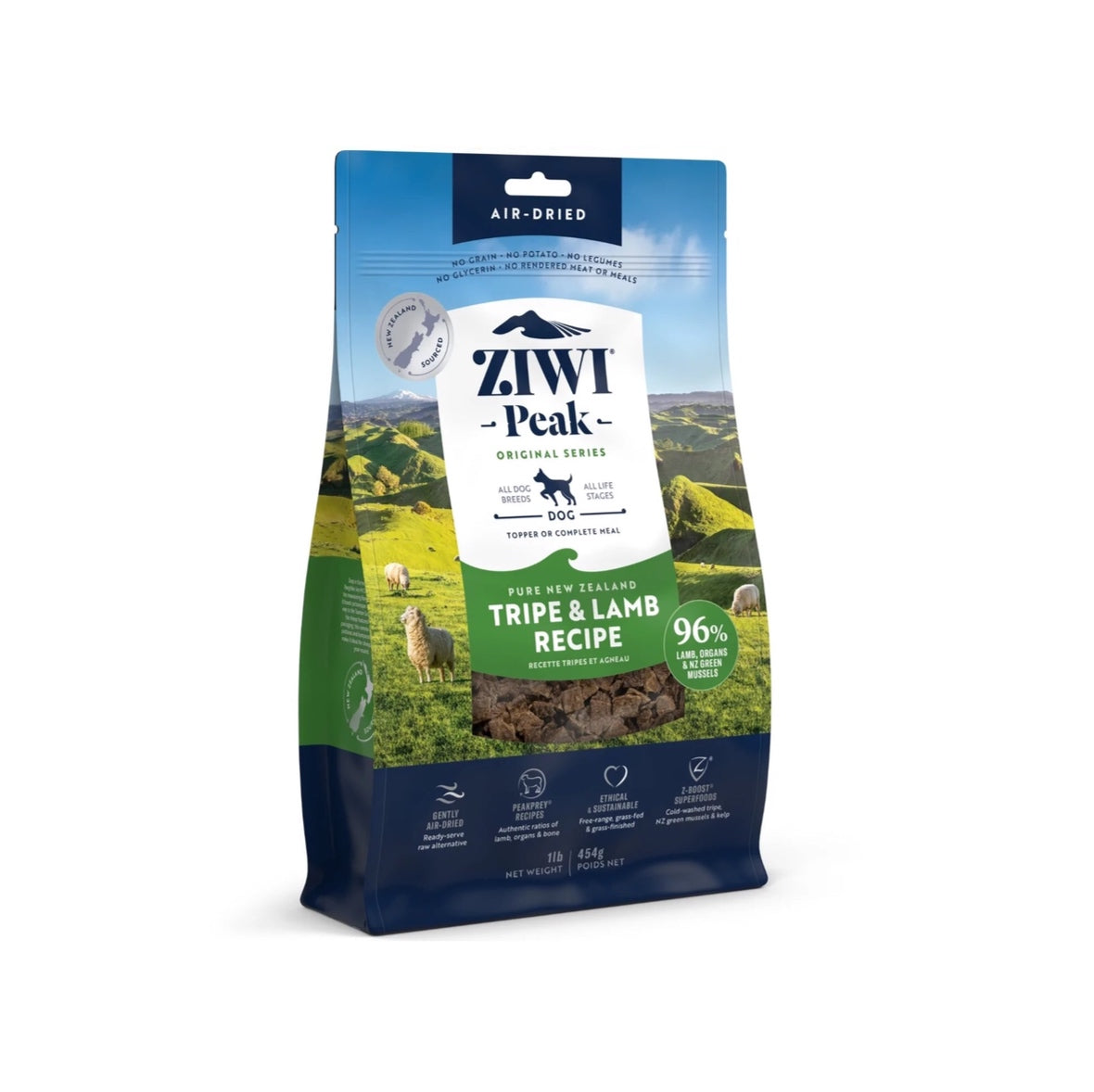 Ziwi Peak Air-Dried Tripe & Lamb Dog