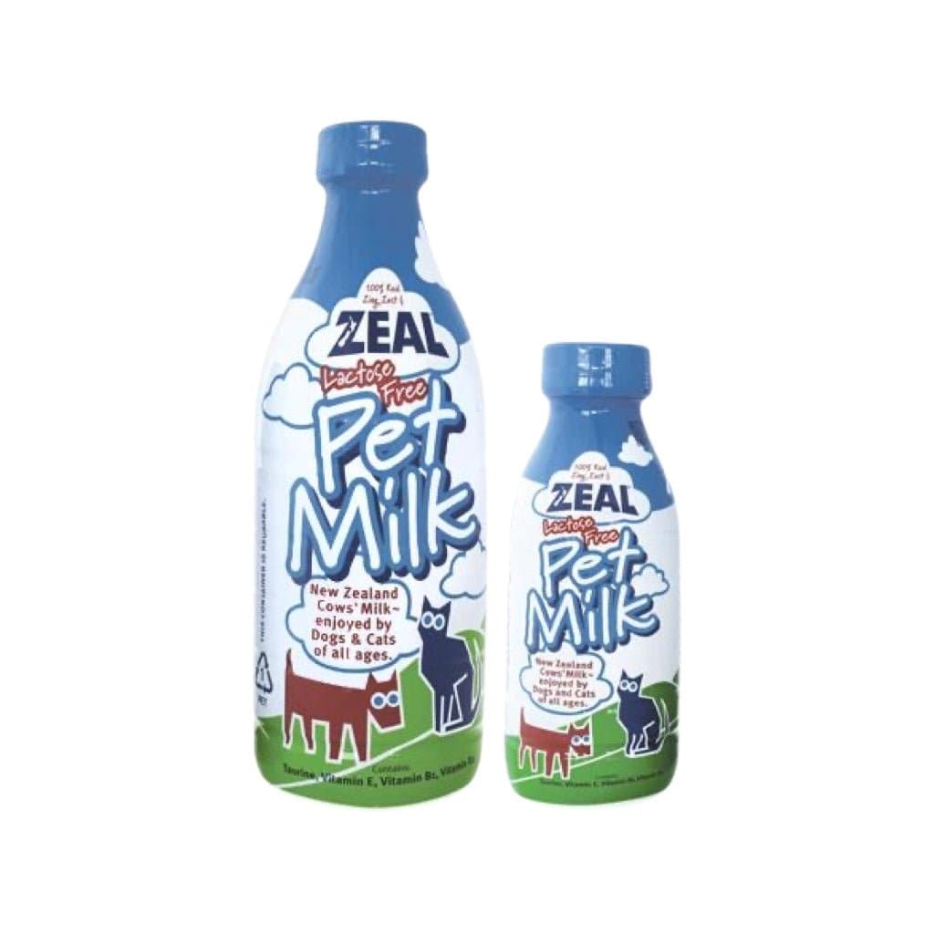 “Zeal Lactose Free Pet Milk for Cats and Dogs.”